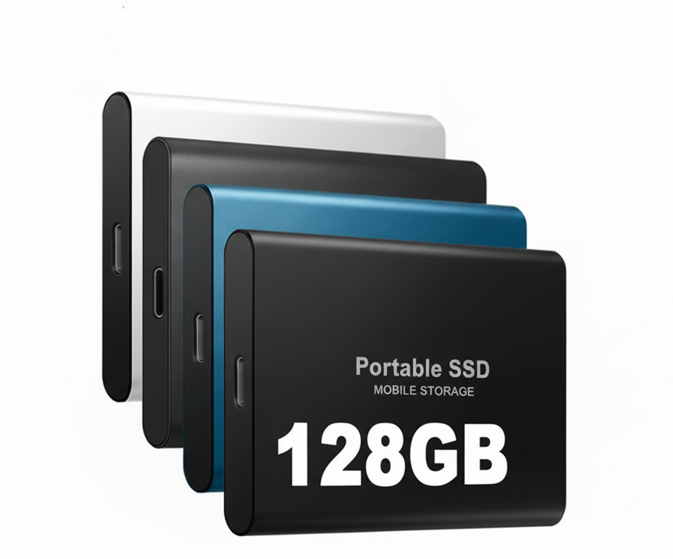 Portabel Extern SSD Med USB-C Och Kompakt Design För Flera Enheter