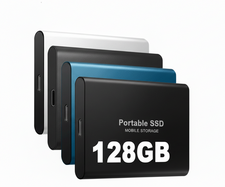 Portabel Extern SSD Med USB-C Och Kompakt Design För Flera Enheter