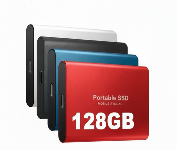 Portabel Extern SSD Med USB-C Och Kompakt Design För Flera Enheter