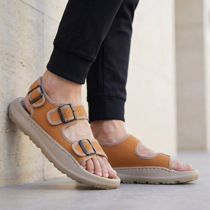Arne | Sandaler Herr Ortopediska Bred Passform