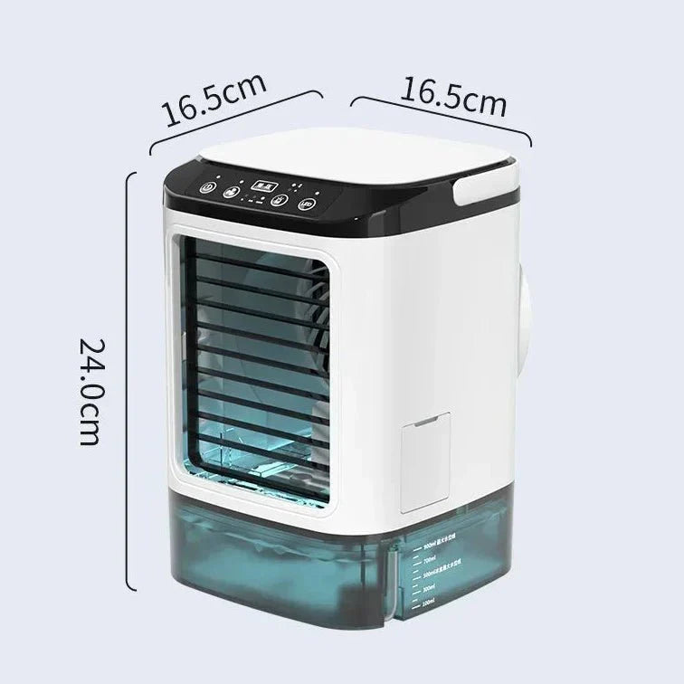 Portabel Sprayfläkt Med Vattendimma Och USB-Laddning