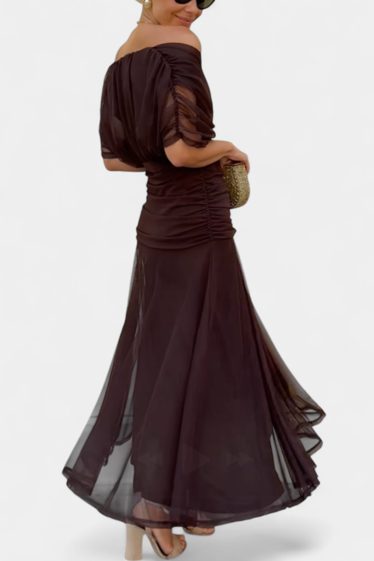 Carina | Maxiklänning Off Shoulder Elegant
