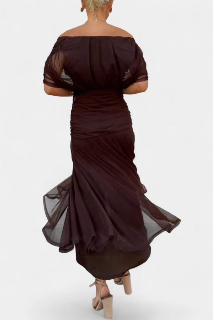 Carina | Maxiklänning Off Shoulder Elegant