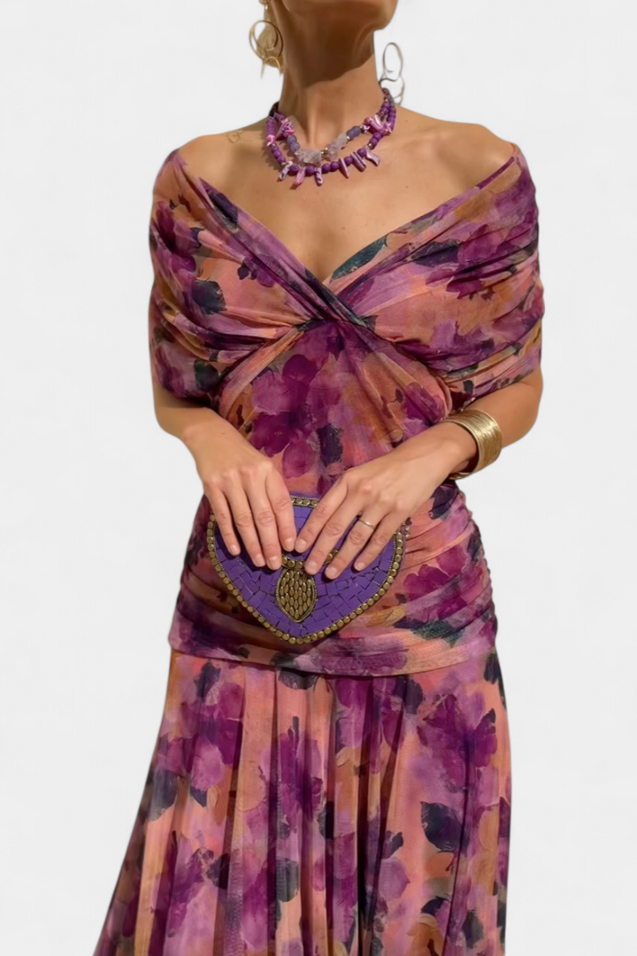 Carina | Maxiklänning Off Shoulder Elegant