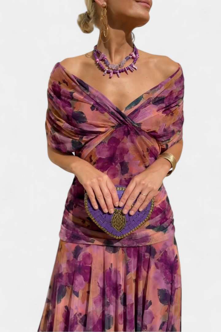 Carina | Maxiklänning Off Shoulder Elegant