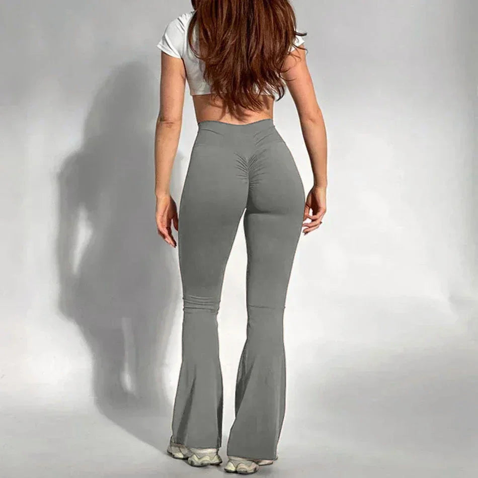 Sara | Leggings Dam Hög Midja Bootcut