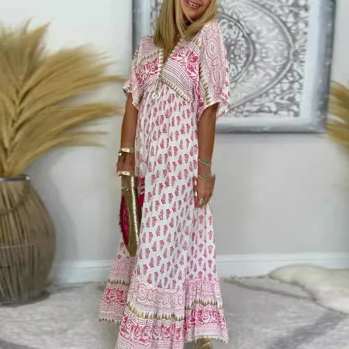 Alma | Klänning Boho Maxi