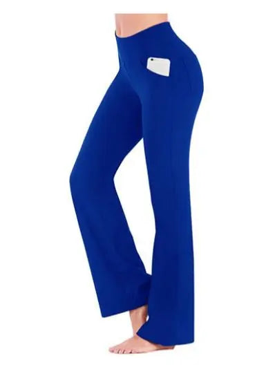 Emma | Byxor Dam Bootcut Hög Midja