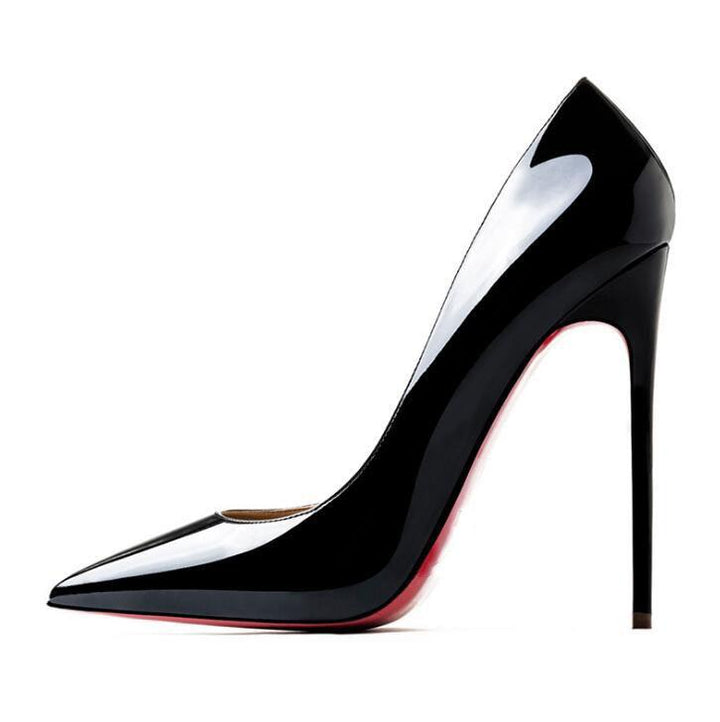 Emma | Pumps Dam Hög Klack Spetsig Tå