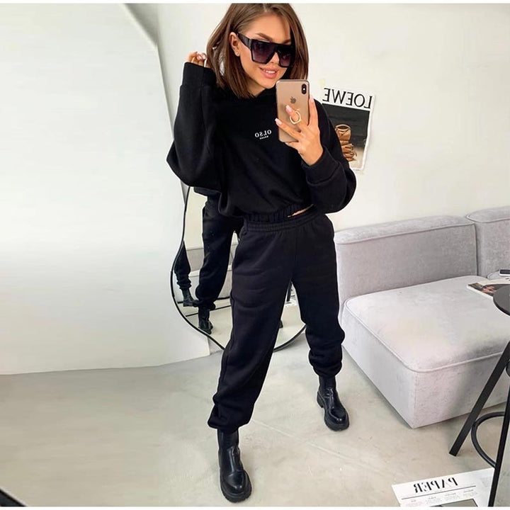 Elvira | Mjukisset Dam Hoodie Set
