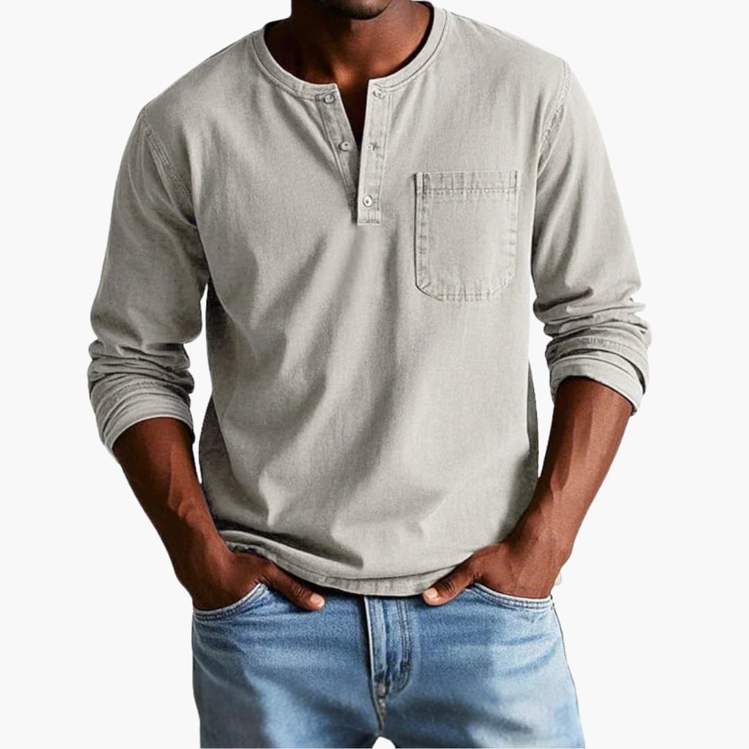 Lukas | T-shirt Herr Långärmad