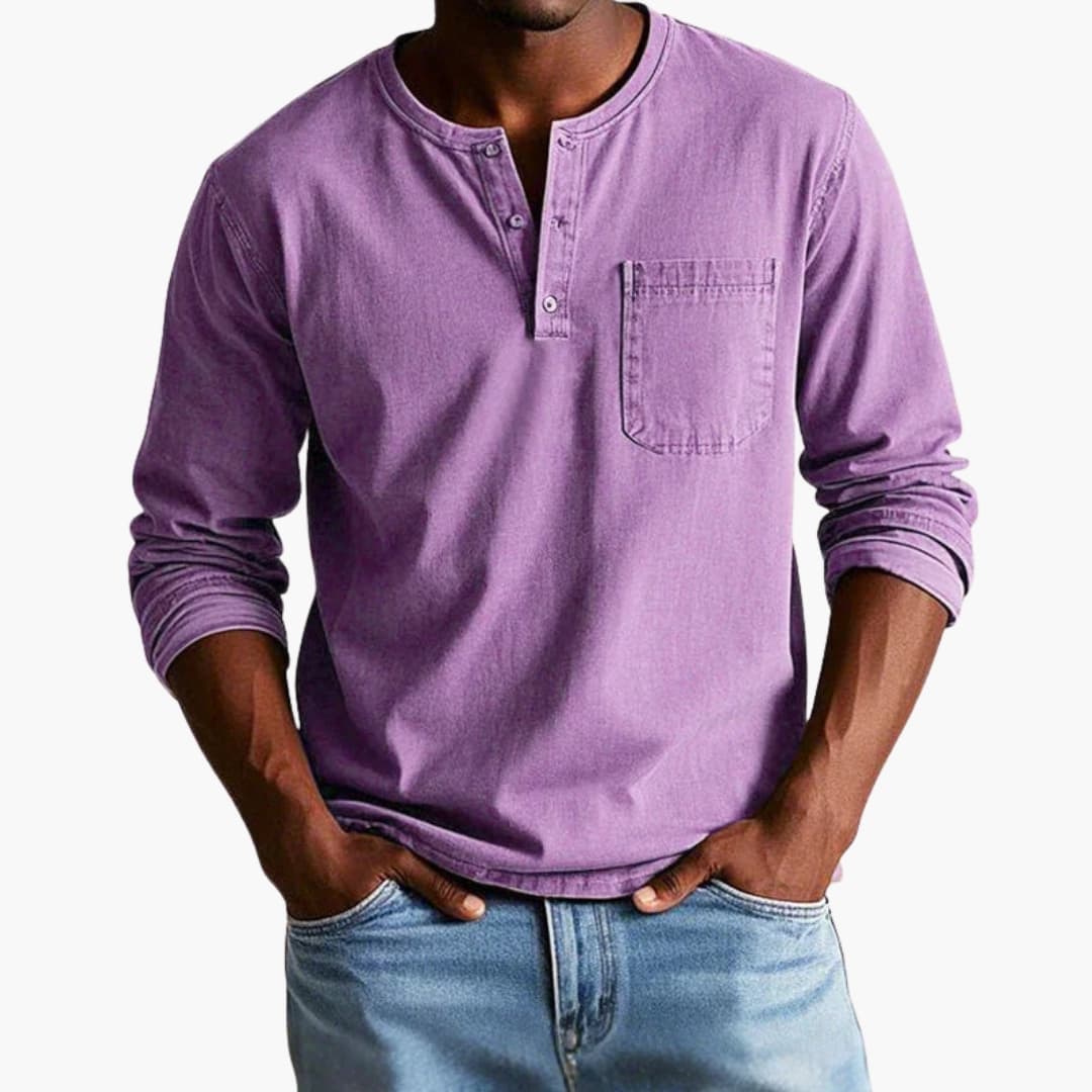 Lukas | T-shirt Herr Långärmad