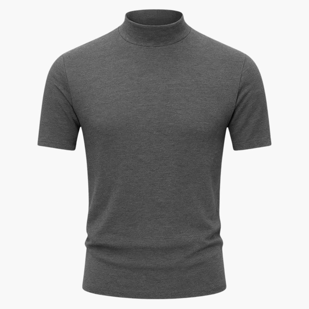 Oskar | T-shirt Herr Hög Krage