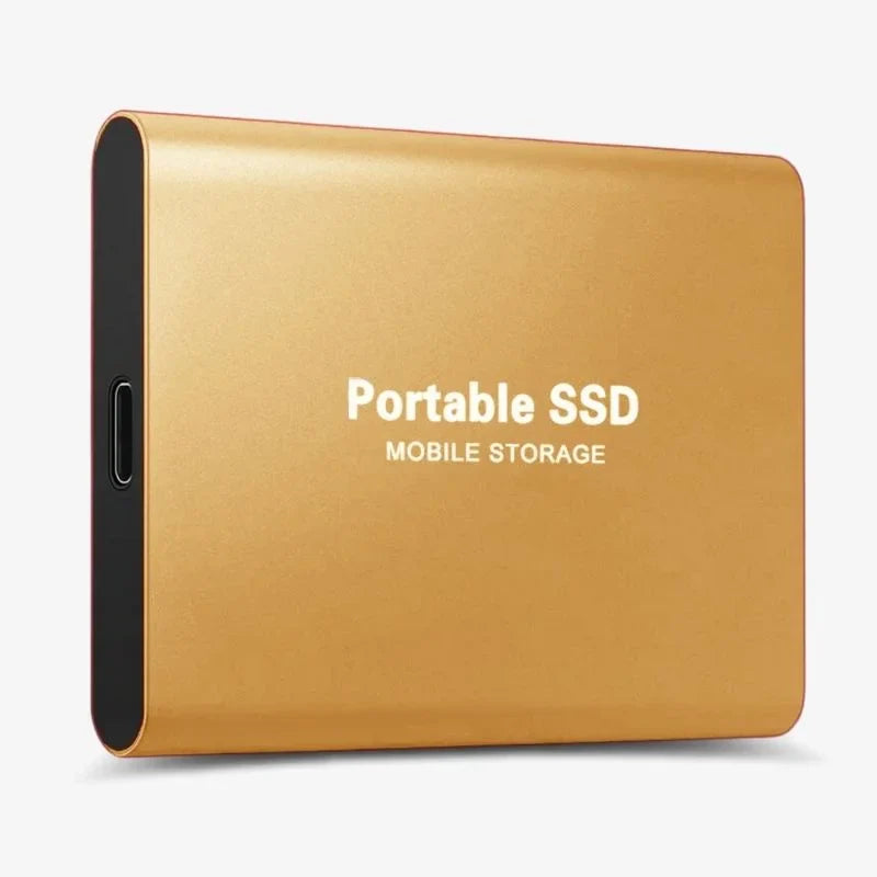 Portabel Extern SSD Med USB-C Och Hastighet Upp Till 1050 MB/s