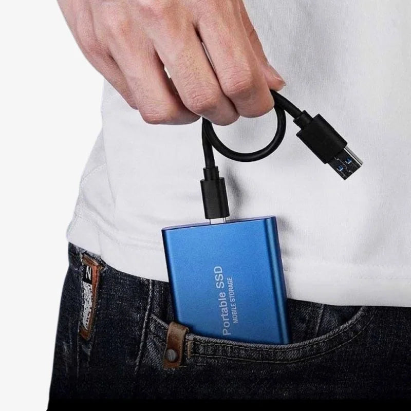 Portabel Extern SSD Med USB-C Och Hastighet Upp Till 1050 MB/s