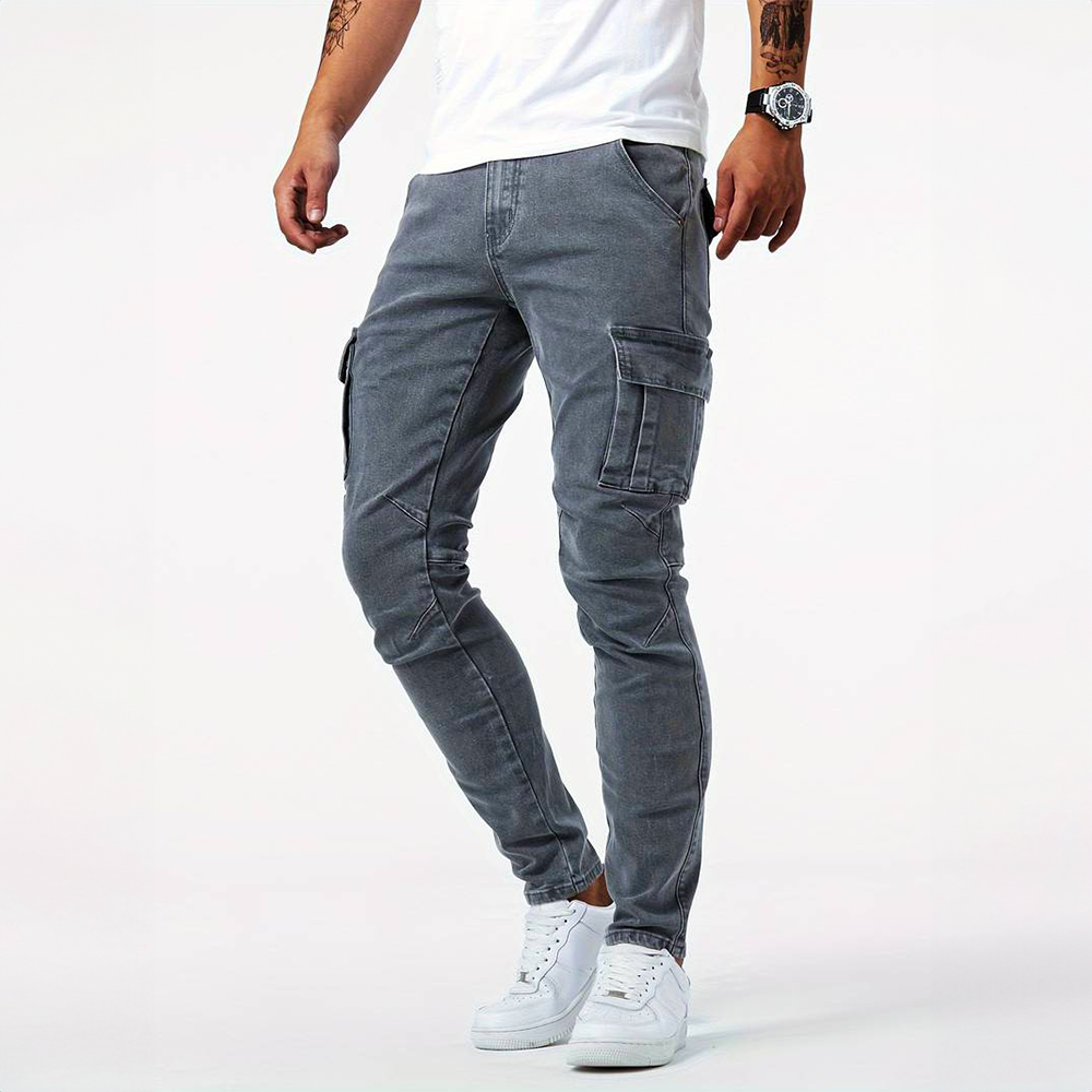Åke | Cargojeans Stretch Funktionella Fickor
