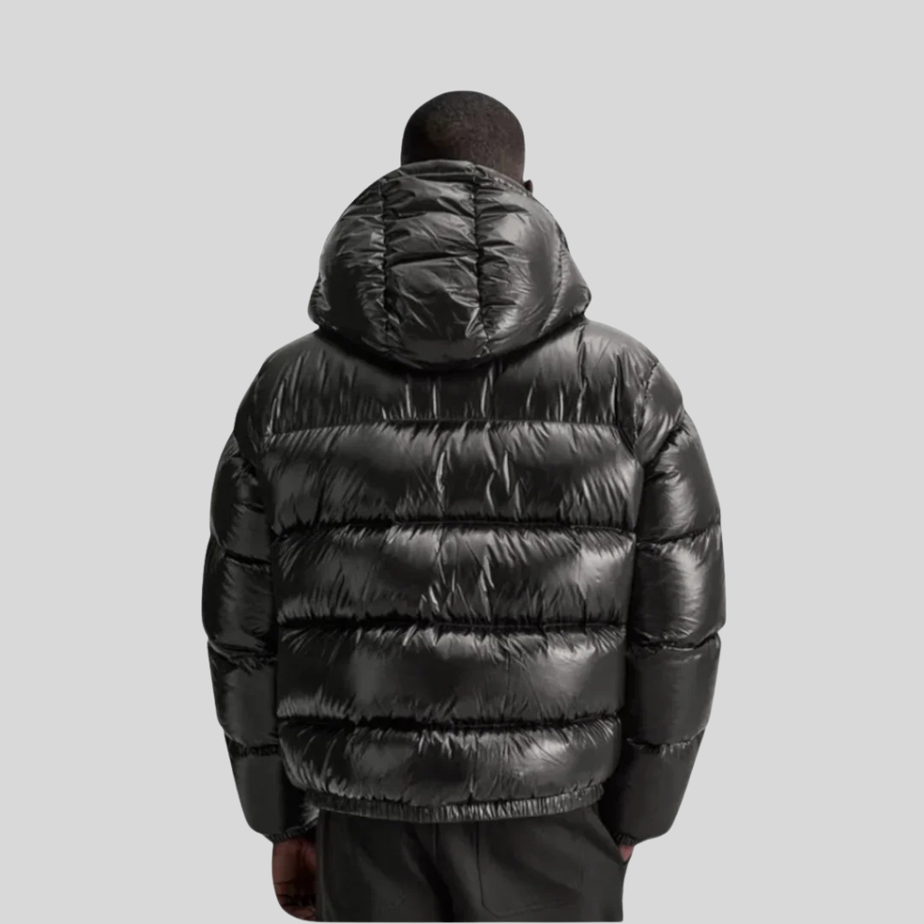 Vemund | Pufferjacka Herr Quiltad Med Huva Full-Zip