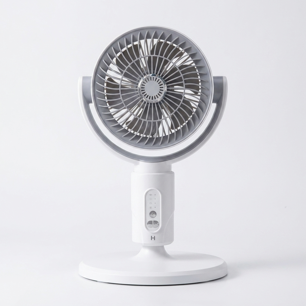 Tyst Golvfläkt Med Fjärrkontroll Oscillation Och 5 Hastigheter