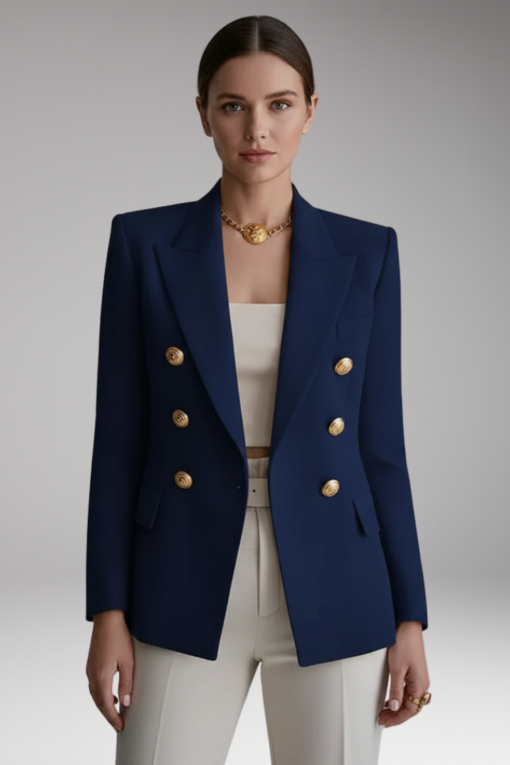 Svea | Kavaj Dam Dubbelknäppt Elegant