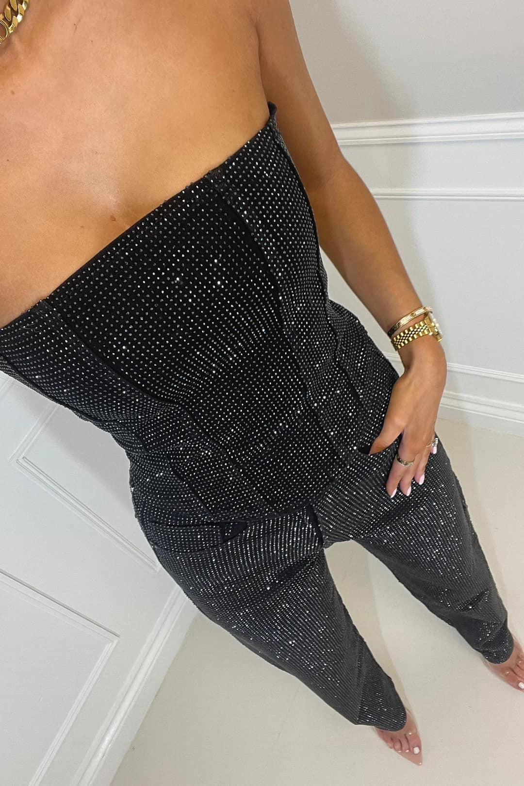 Nora | Jumpsuit Dam Strapless Elegant