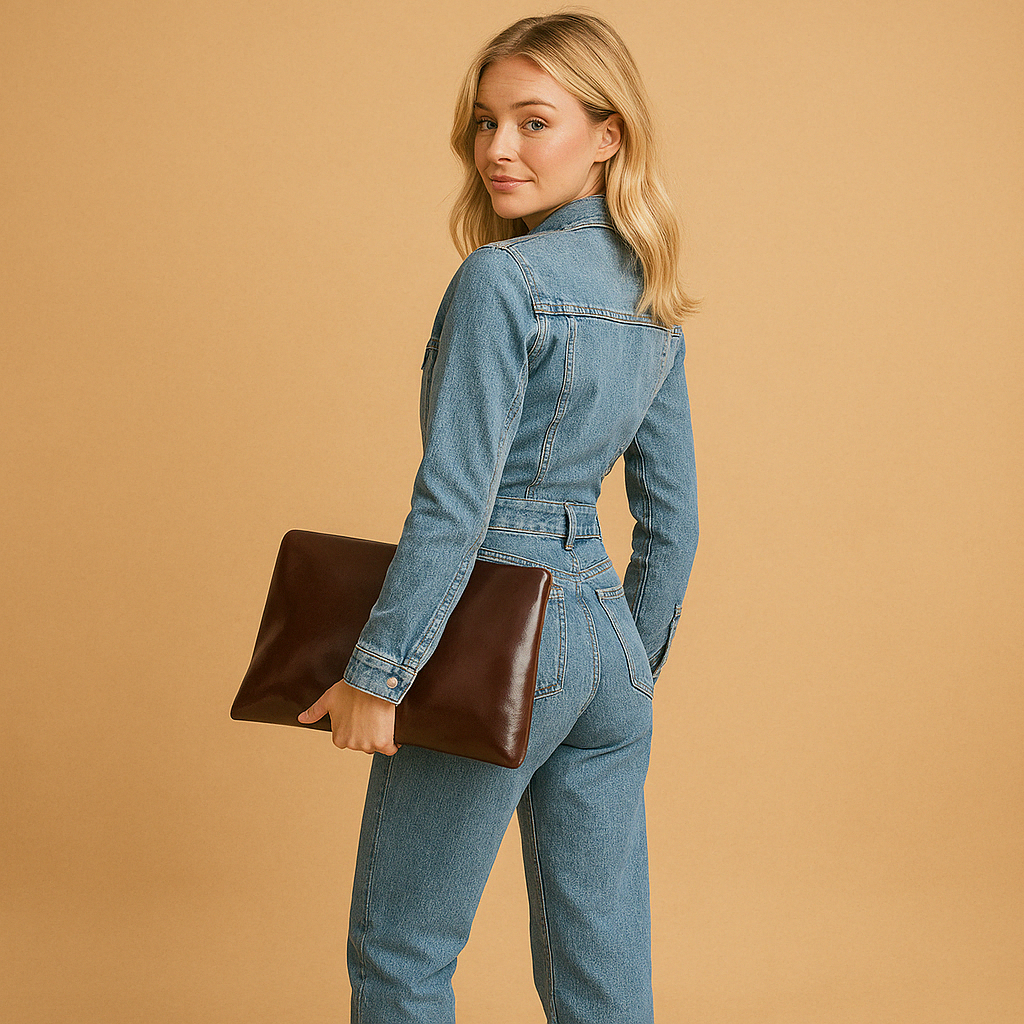 Alva | Jumpsuit Dam Denim Rak Passform