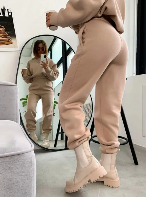 Elvira | Mjukisset Dam Hoodie Set