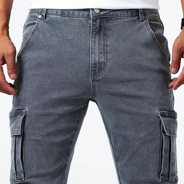 Åke | Cargojeans Stretch Funktionella Fickor