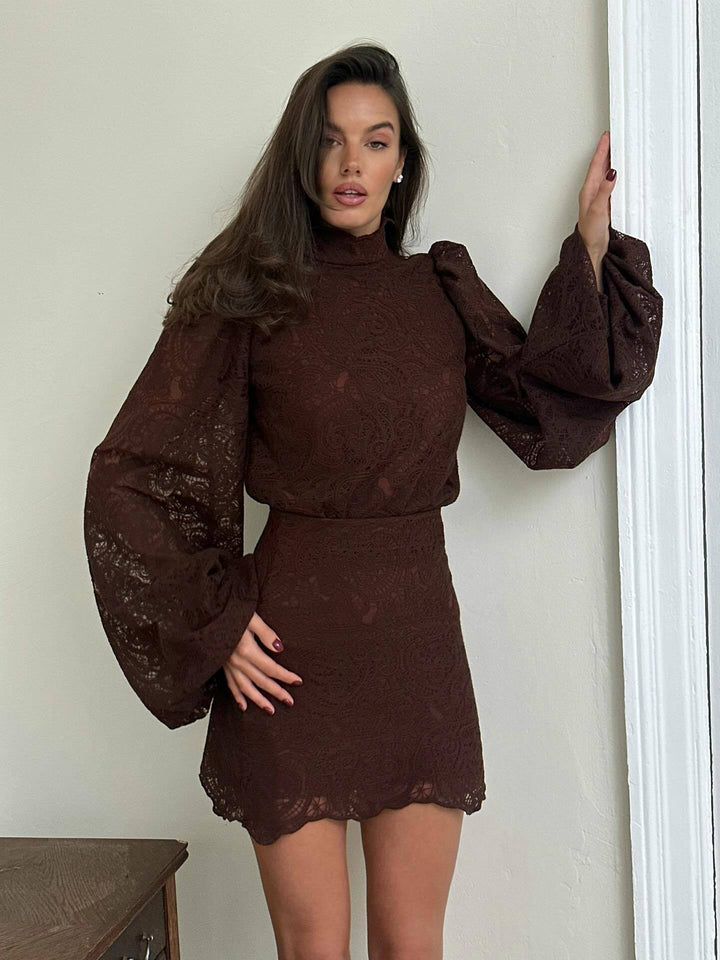 Genevieve | Spetsset Dam Topp Och Kjol