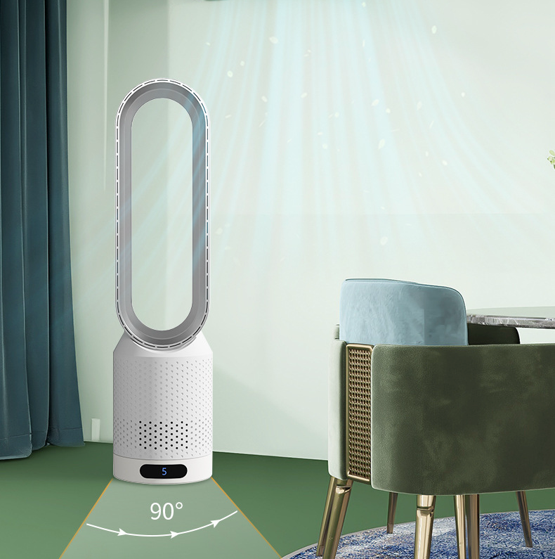 3-i-1 Luftkylare Med UV-Funktion Jonisering Och 90° Oscillering