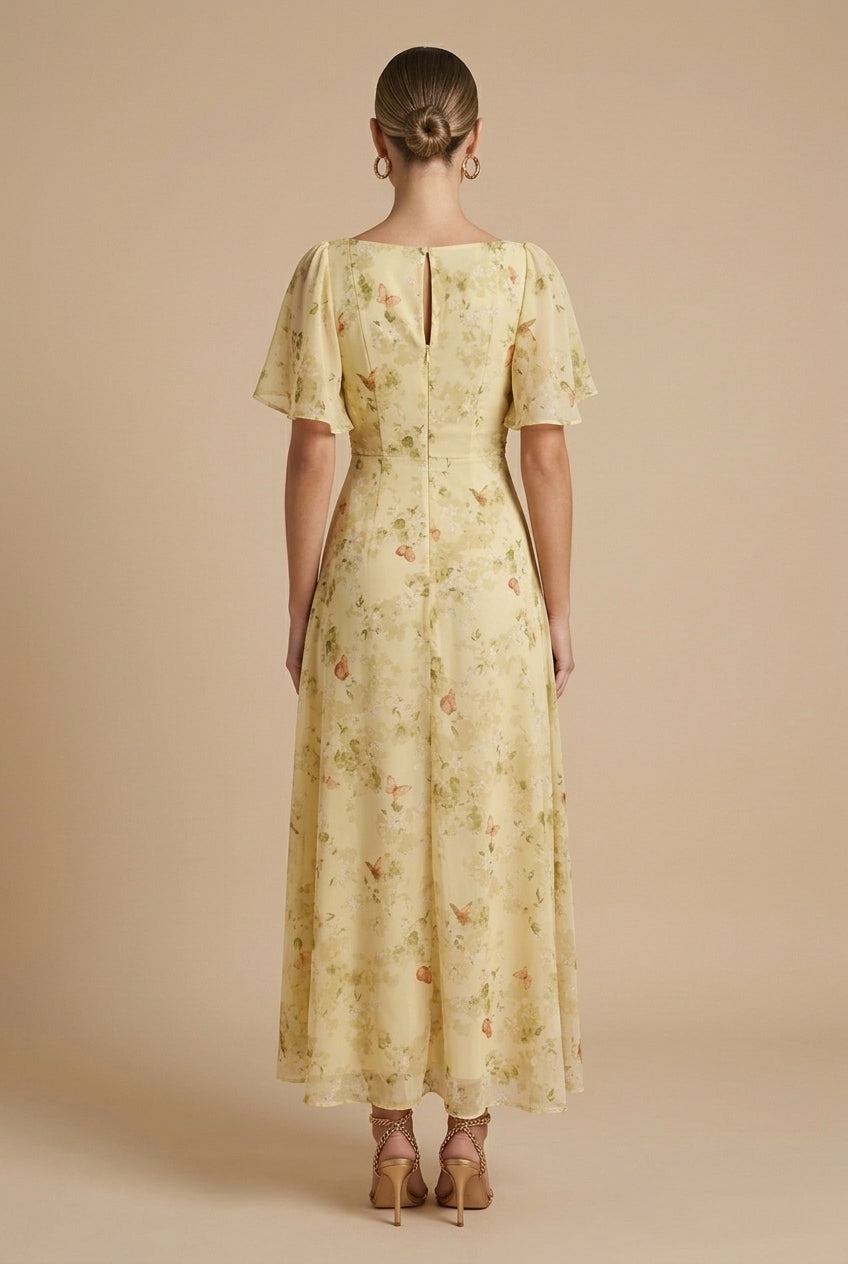 Rosalie | Blommig Maxiklänning Dam