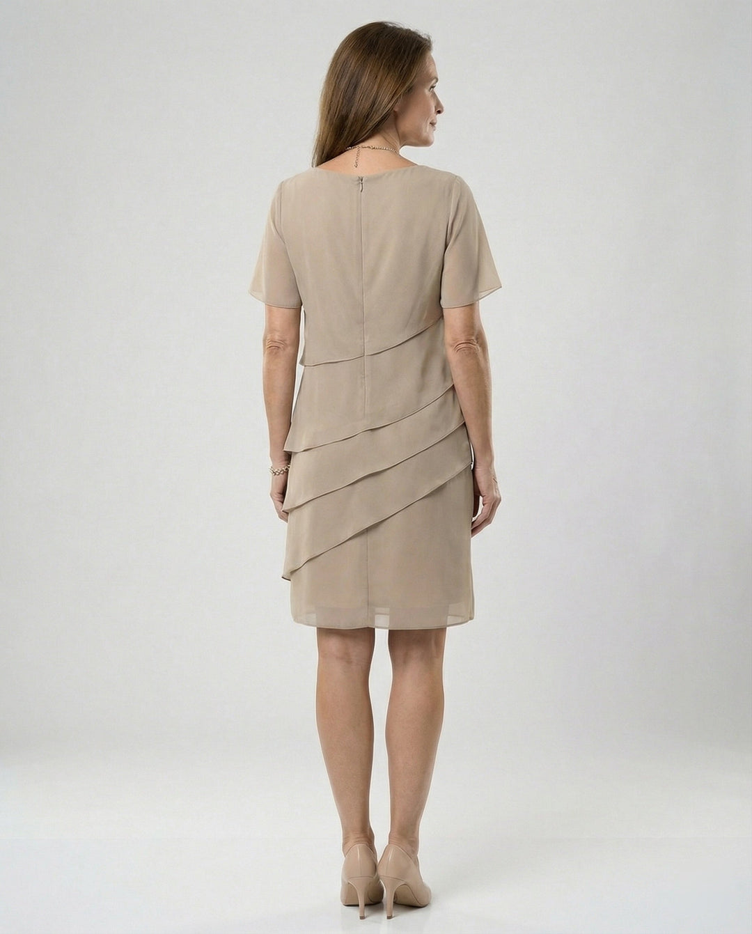 Signe | Klänning Elegant Chiffong