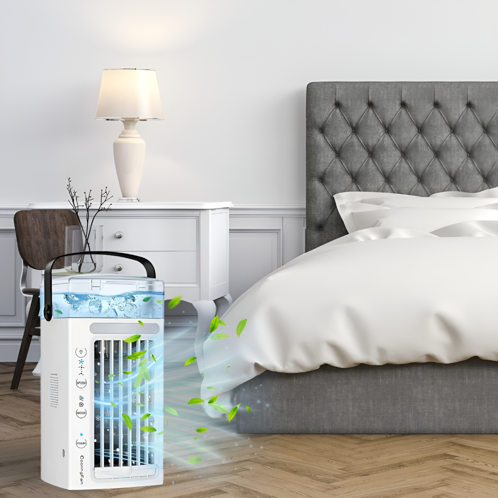 Portabel Mini Luftkylare Med Kompakt Design För Personlig Svalka
