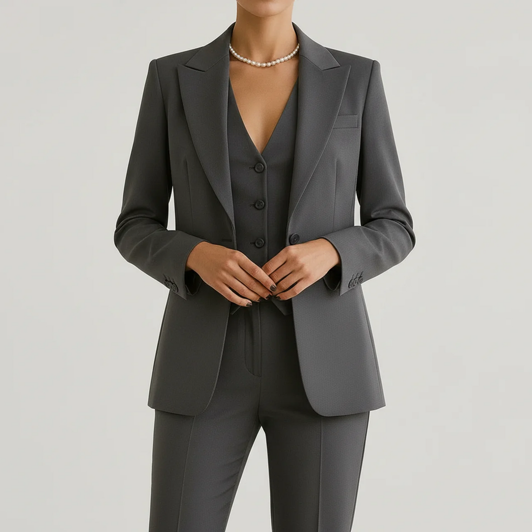 Magdalena | Kostymset Dam 3-Delat Slim Fit