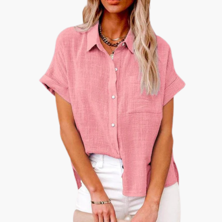 Tova | Blus Dam Kortärmad