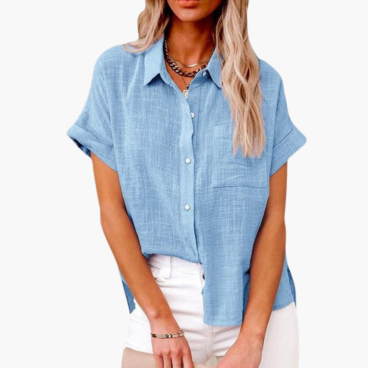 Tova | Blus Dam Kortärmad