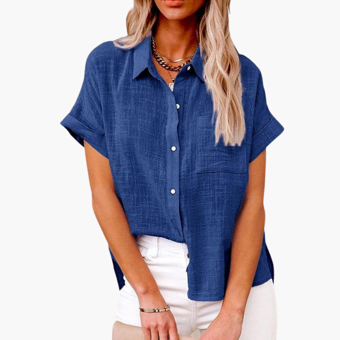 Tova | Blus Dam Kortärmad