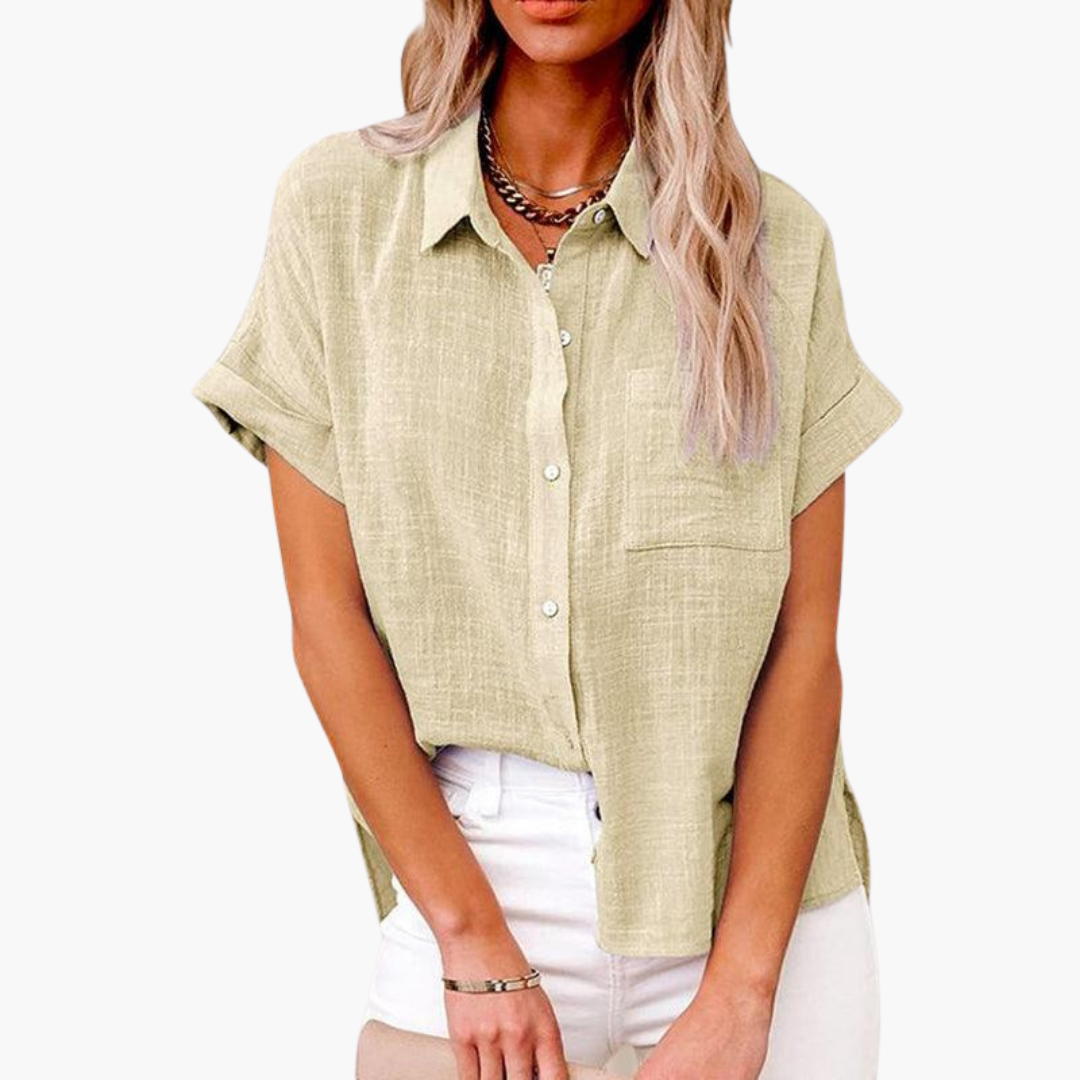 Tova | Blus Dam Kortärmad