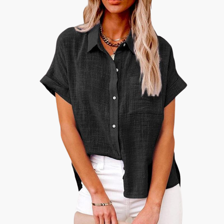 Tova | Blus Dam Kortärmad