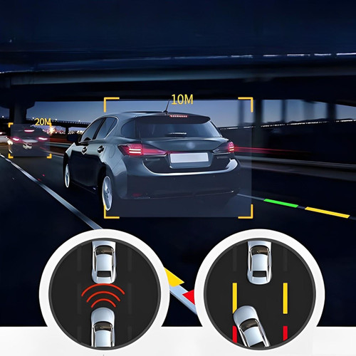 Smart Dashcam Med AI-Parkeringsövervakning, GPS Och ADAS För Ökad Körsäkerhet