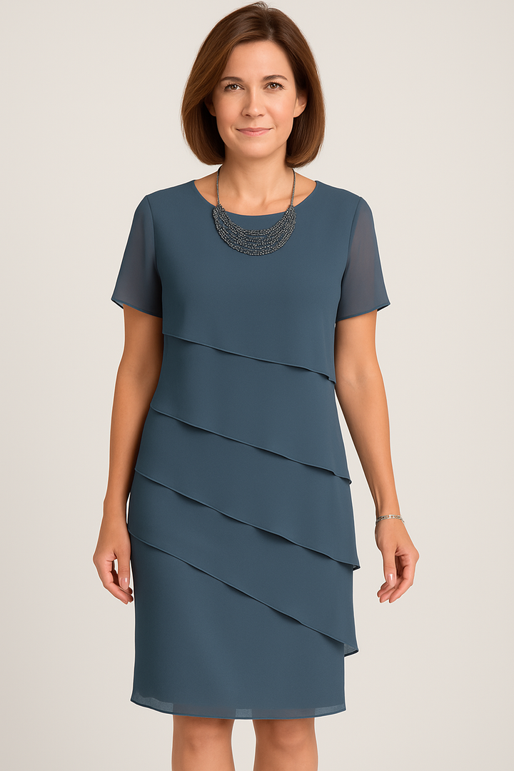 Sommarklänning Dam Kortärmad Lagerdesign