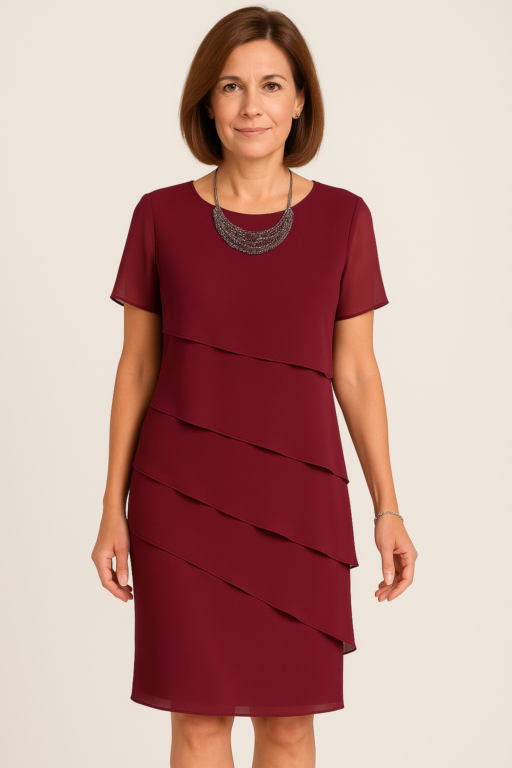 Sommarklänning Dam Kortärmad Lagerdesign