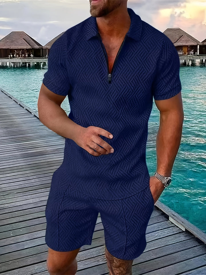 Logan | Herrset Med Skjorta Och Shorts