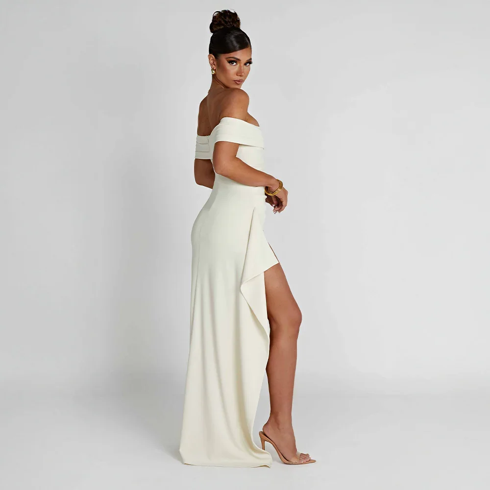 Alicia | Maxiklänning Dam Off Shoulder