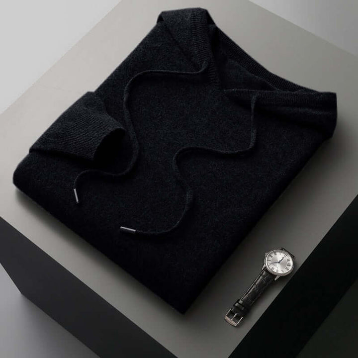Mikael | Hoodie Herr Stickad