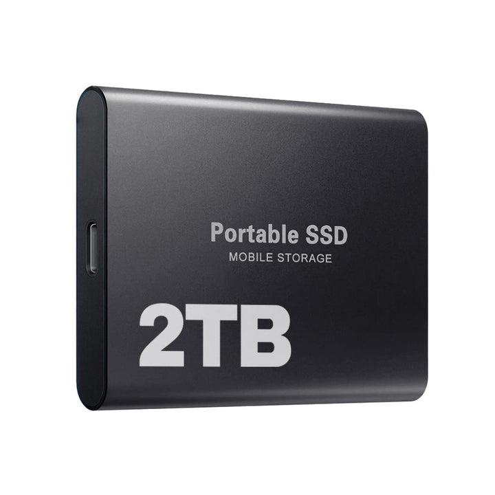 Portabel Extern SSD 2 TB Med USB-C För Mobil Lagring Och Säkerhetskopiering