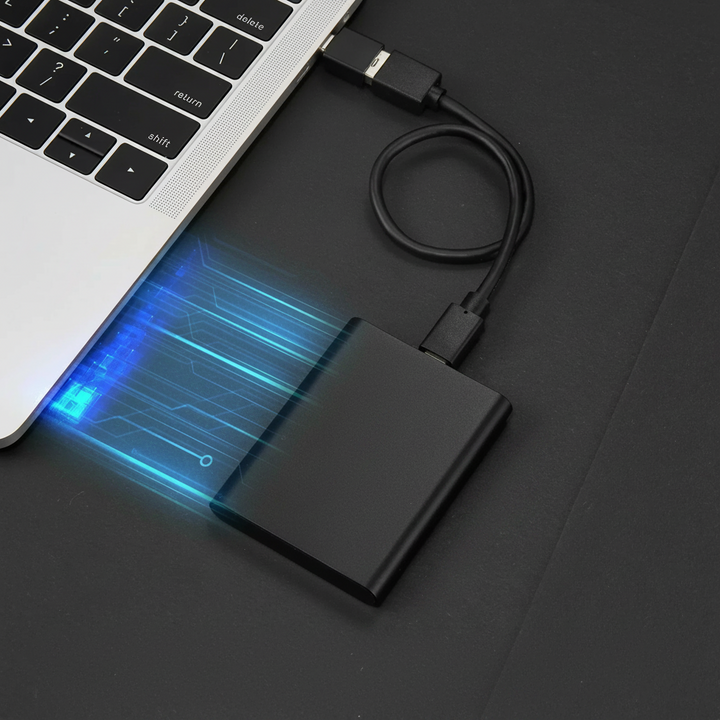Snabb Extern SSD Med 540 MB/s USB-Anslutning Och Aluminiumhölje
