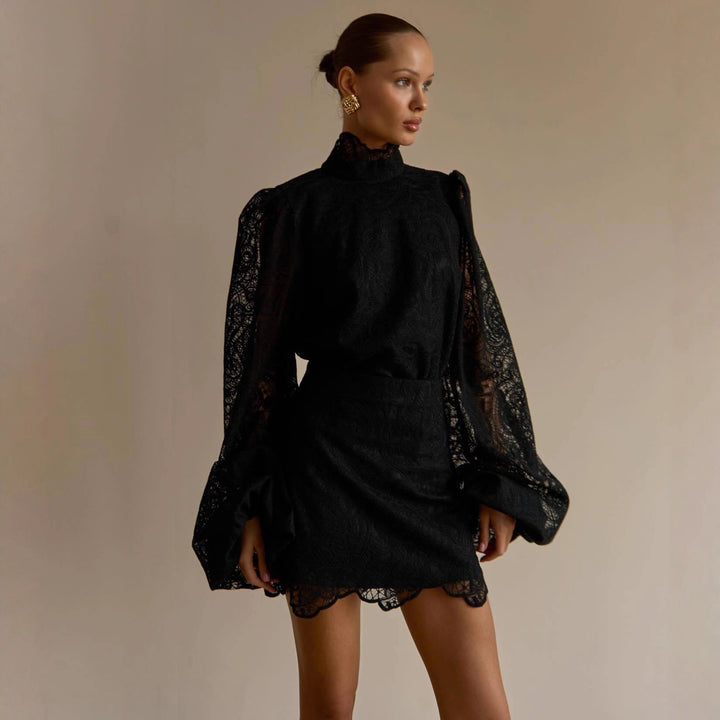 Genevieve | Spetsset Dam Topp Och Kjol