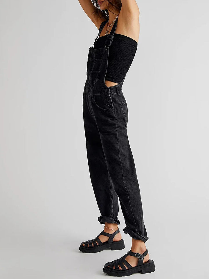 Maja | Hängselbyxor Dam Oversized