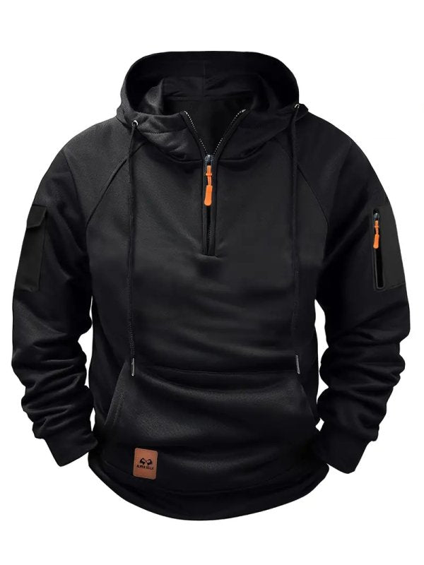 Viggo | Hoodie Herr Half Zip
