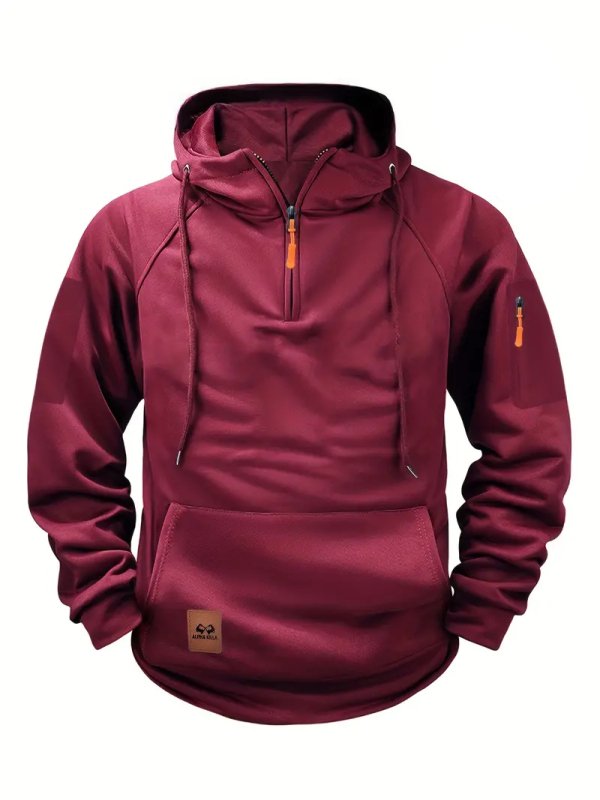 Noel | Hoodie Herr Half Zip